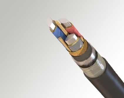 Силовые кабели с бумажной изоляцией 3x150x10 мм ААШв ГОСТ 18410-73